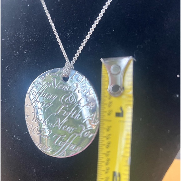 RARE 18” GIFTABLE Tiffany & Co Sterling Silver .925 Necklace, Pouch, Bag. - Picture 10 of 12